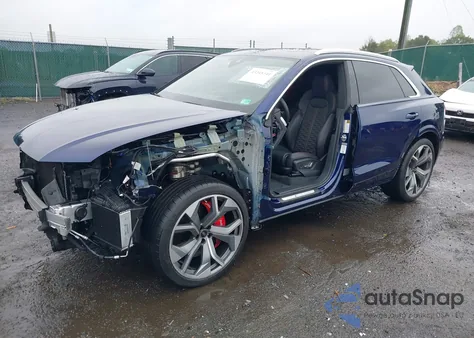 2021 Audi Rs Q8 Tfsi Quattro Tiptronic из США, поврежденный, VIN WU1ARBF18MD022920
